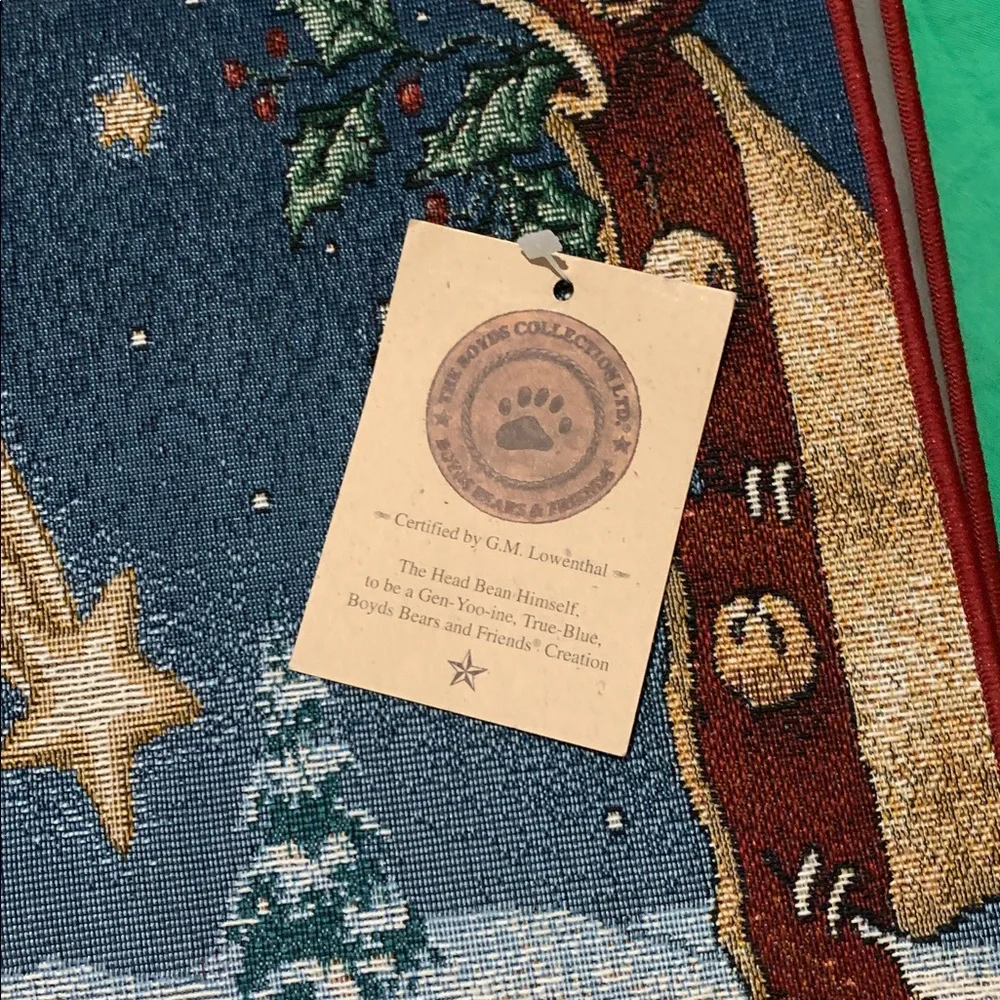 Boyd’s Bears & Friends collection.cotton tapestry